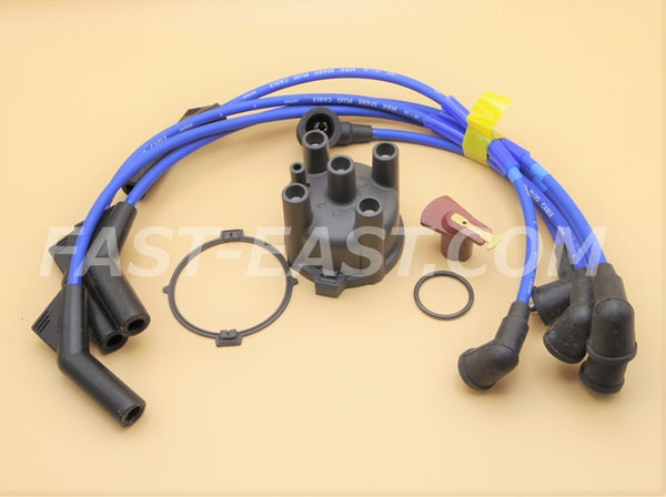 *VIN Required* Ignition Tune Up 5 Parts Kit for Subaru Sambar KS3 KS4 Van KV3 KV4 Distributor Cap Rotor Seal O Ring NGK Ignition Wire
