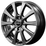13inch 4x100 Wheel Rim x4 Set for Kei Car / Truck MID Euro Speed New G10 Metallic Gray